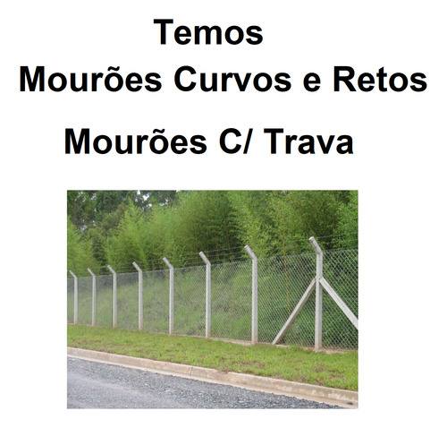 Mourão De Concreto Curvo 2,50 + 0,50 ( Mega Castro )
