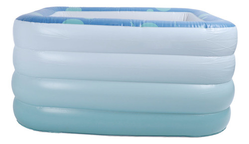 Piscina Inflable Rectangular Para Nadar, Pvc Engrosado, Pleg