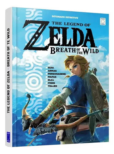 Zelda: Breath Of The Wild - Guia Detonado Definitivo Capa Dura Ed...