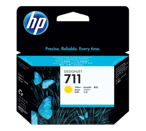 Cartucho Hp 711 29-ml Amarillo Hpc-cz132a