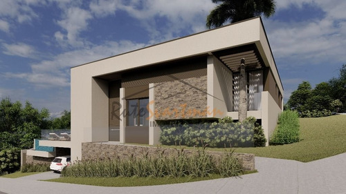 Imagem 2 de 5 de Casa Nova Com 3 Dormitórios À Venda, 253 M² Por R$ 1.600.000 - Swiss Park - Campinas/sp - Ca3687