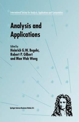 Libro Analysis And Applications - Isaac 2001 - Heinrich G...