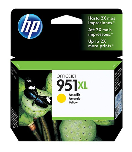 Cartucho De Tinta Hp 951xl Amarillo Original