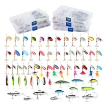 Comprar Señuelos Pesca Kit De 60 Piezas. Regalo Para Pescadores!