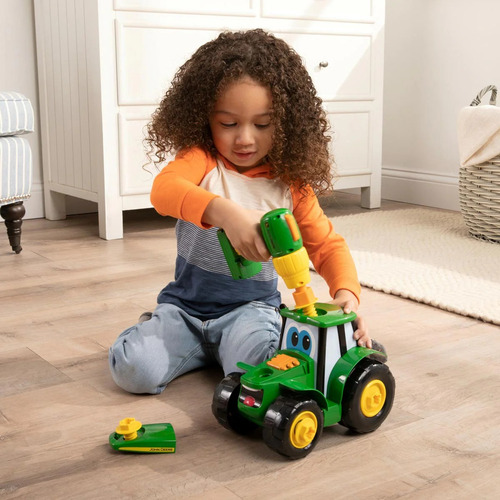 John Deere Build-a-johnny Tractor Construye Un Tractor Johnny John Deere Verde
