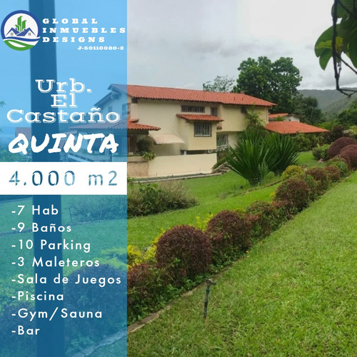 Imagen 1 de 14 de Casa Quinta En La Urb. El Castaño Cod. 99197