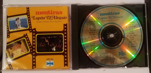 Set De Lupita D´alessio Mentiras Cd Y Dvd (Usado)