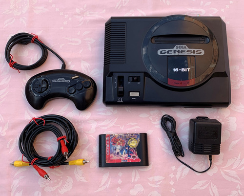 1601 Consola Sega Genesis Fat Con Control Y Juego Pinball