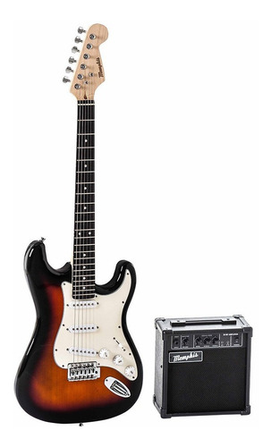 Guitarra Electrica Pack Memphis Strato Consultar Colores