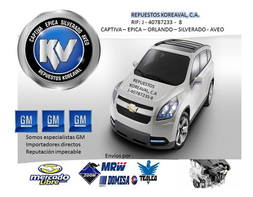 Lampara De Placa Trasera Chevrolet Captiva 100%original Gm