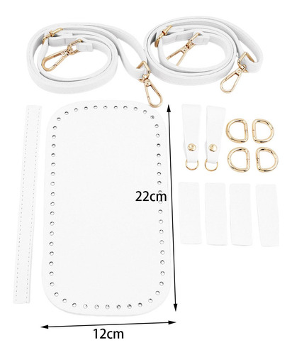 Bolso De Ganchillo Con Refuerzo En La Base, Set Para Crear