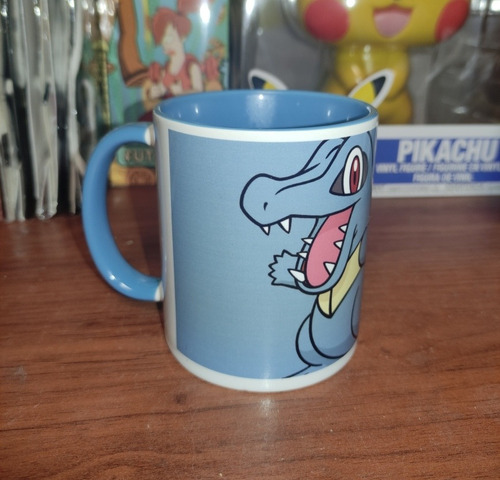 Imagen 2 de 2 de Taza Pokémon Totodile Nueva