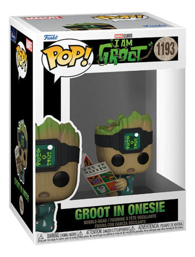 Funko Pop! Marvel: I Am Groot - Groot Con Libros #1193