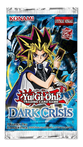 25 Aniversario Sobre Dark Crisis Yugioh Sellado