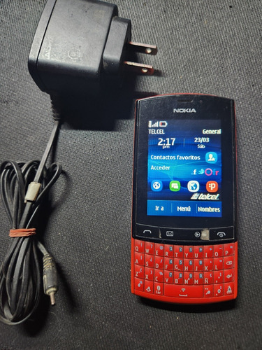 Nokia Asha 303 Telcel Touch, Cargador Original, Funcionando 