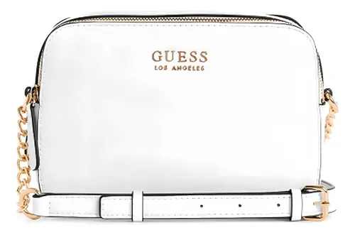 Bolsa guess plateada sale