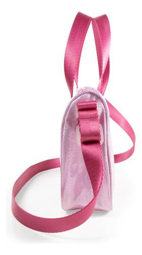Bolsa Satchel Cloe Para Niña Estampado De Flores Color Rosa