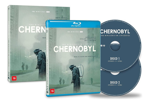 Blu-ray Chernobyl - Minissérie Completa Hbo Box Duplo + Luva