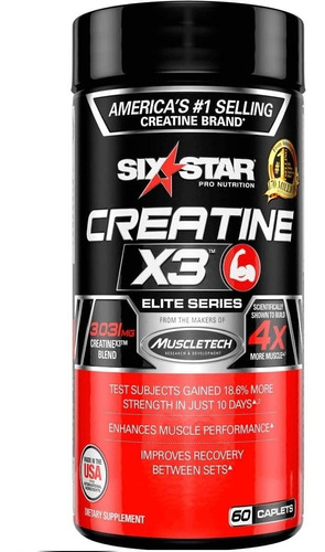 Six Star Pro Nutrition Creatine X3 Píldoras