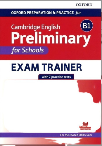Cambridge English Preliminary Exam Trainer B1 (Usado)