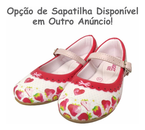 Bolsa Feminina Infantil Moranguinhos, Magicc Bolsas MI-087