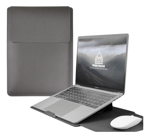 Funda Para Notebook Macbook Premium Con Soporte Plegable