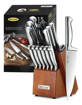 Comprar Juego De Cuchillos Mc29 15 Cuchillos De Cocina Con Afilado