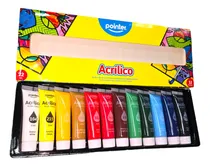 Comprar Set De Pinturas Acrílicas 12 Colores