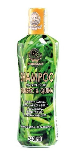 Shampoo Anticaída Romero Y Quina  1 Litr 