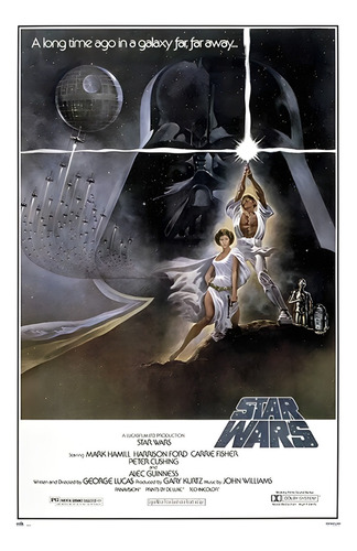 Poster Star Wars Autoadhesivo 100x70cm#1544