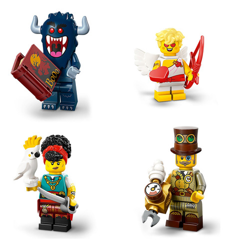 Série 27 de minifiguras LEGO® (pacote com 6) 66795; pacote múltiplo de bonecos surpresa colecionáveis