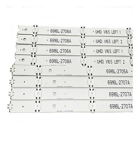 Imagen 3 de 3 de Tiras Led 49uh6030 49uh6200 49uh6100 Nvo