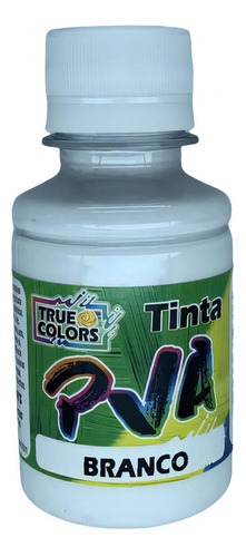 Tinta Pva Fosca Cores True Colors 100ml Cor Branco