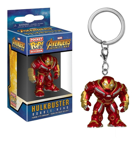 Llavero Funko Pop!key Chain Avengers Infinity War Hulkbuster