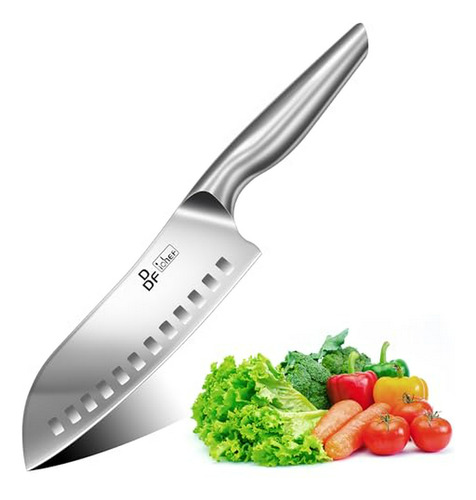 Cuchillo De Cocina Ddf Iohef, Chef En Acero Inoxidable 7  An