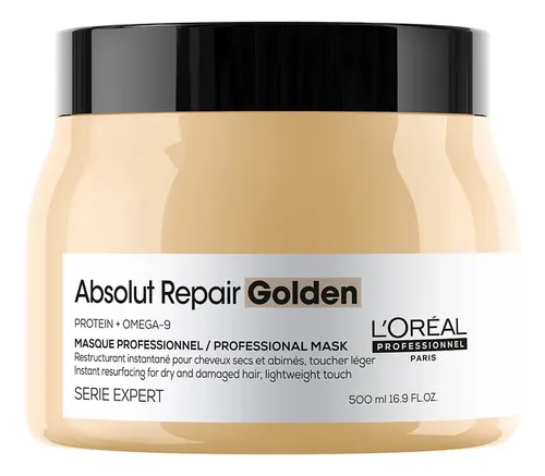 L'oréal Absolut Repair Máscara 500ml Nutre e Repara Todo Tipo de Cabelo — R$ 249,90 em Mercado Livre