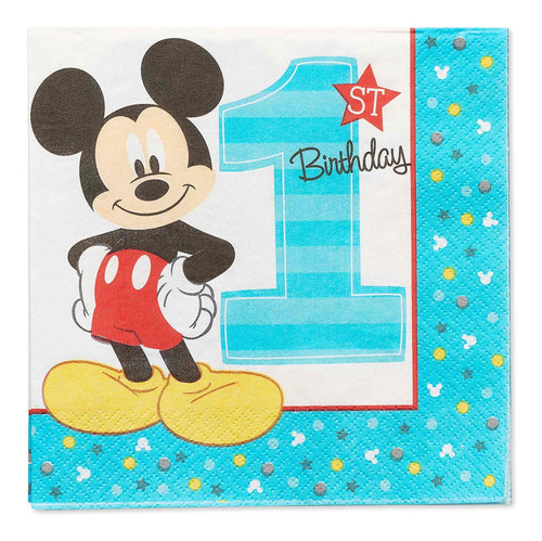 Servilletas Para Almuerzos De Mickey's Fun To Be One, 16 2 C