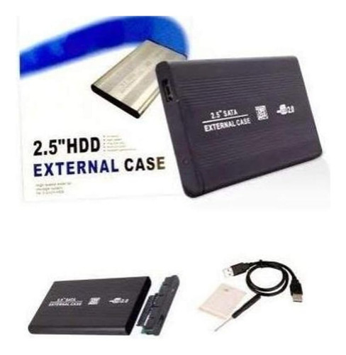 Case Gaveta Hd Sata Externo 2.5 Desktop Usb 2.0 Notebook