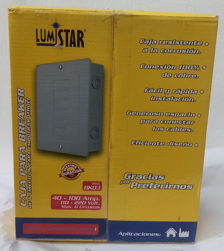 Caja Brekera  Lumistar