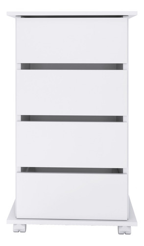 4 Gavetas Com Rodinha Multiuso Versátil Para Casa