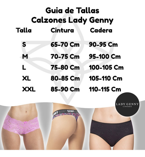 Colaless Lady Genny Algodón Spandex