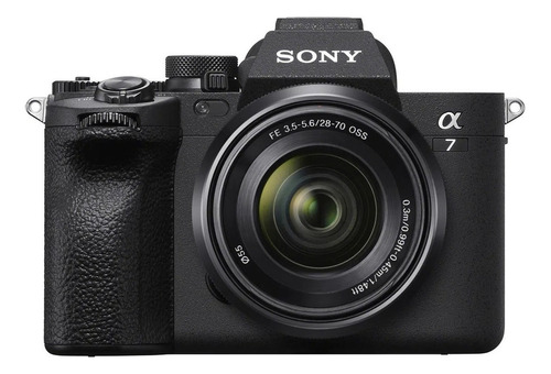 Cámara Full-frame Sony Alpha Kit A7 Iv + Lente 28-70mm Oss Color Negro