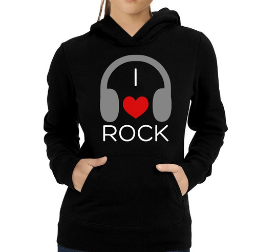 Linda Sudadera  Nuevo Modelo Por Siempre Rock And Roll