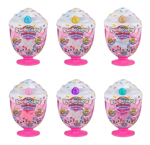 Imagen 1 de 5 de Rainbocorns Sweet Shake Peluche Sorpresa Wabro @ Mca