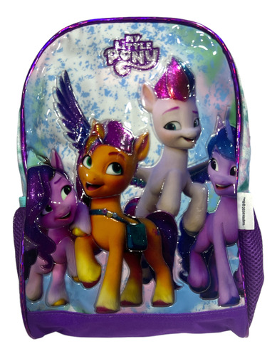 Mochila My Little Pony Unicornio Jardin Preescolar Primaria