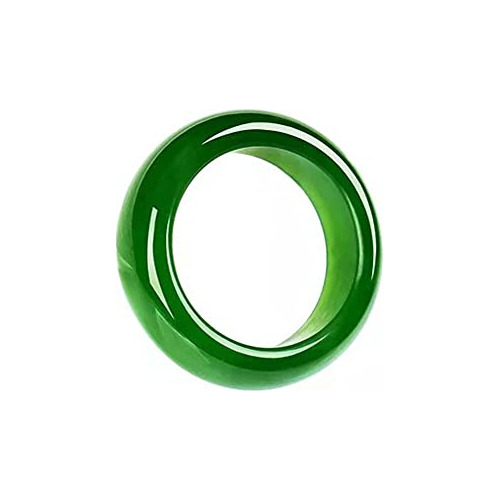 Anillos - Anillo De Jade Verde Para Mujeres, Niñas, Hombres,