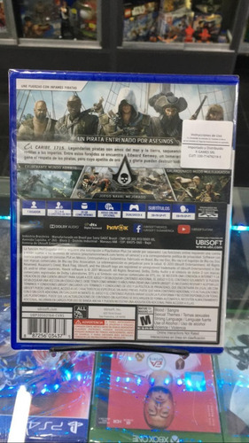 Imagen 2 de 3 de Assassin´s Creed Iv Black Flag - Ps4 - Físico