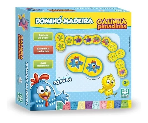 Jogo das cores  Galinha Pintadinha e seus amigos 