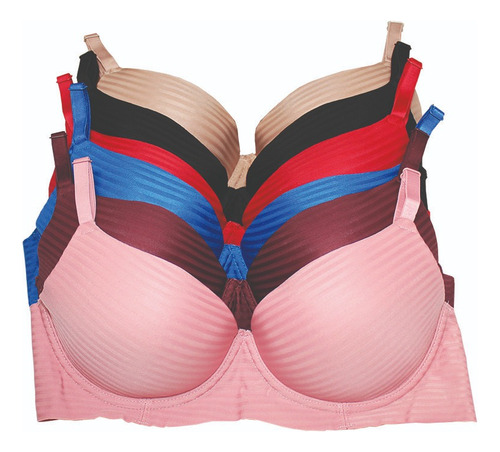 Coobie Bra Paquete De 6 Piezas X Talla Copa C Original