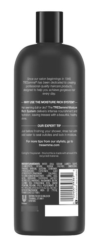 Tresemme Rich Moisture, Shampoo+acondicionador 1.15l